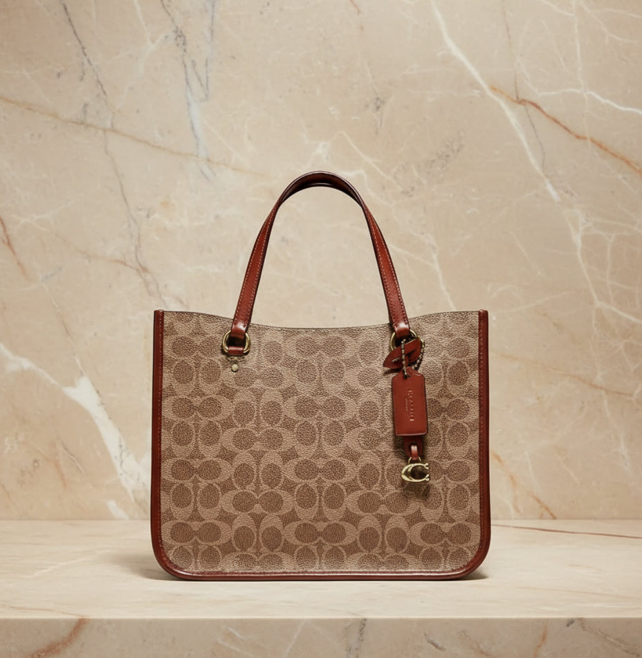 COACH TYLER CARRYALL 28 IN SIGNATURE CANVAS
