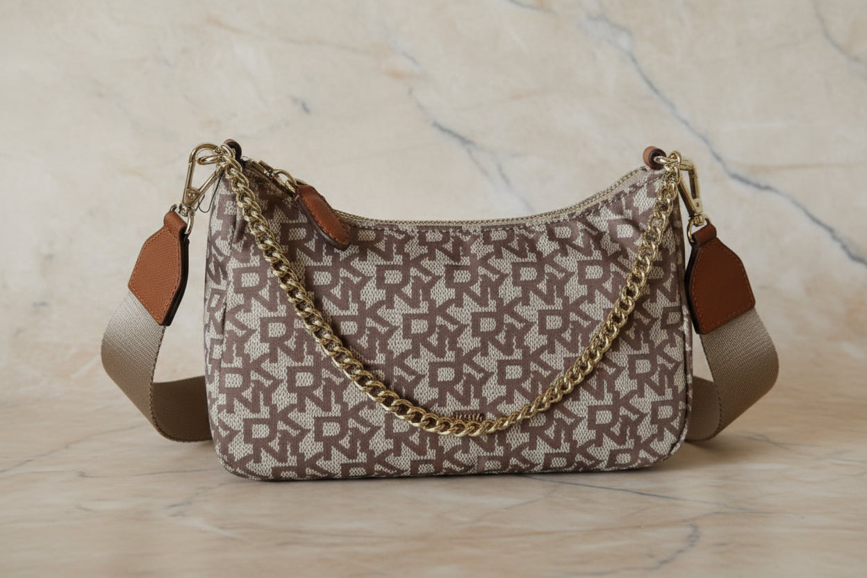 DKNY CAIRO LG POUCHETTE CONVERTIBLE SHOULDER BAG/CROSSBODY BAG