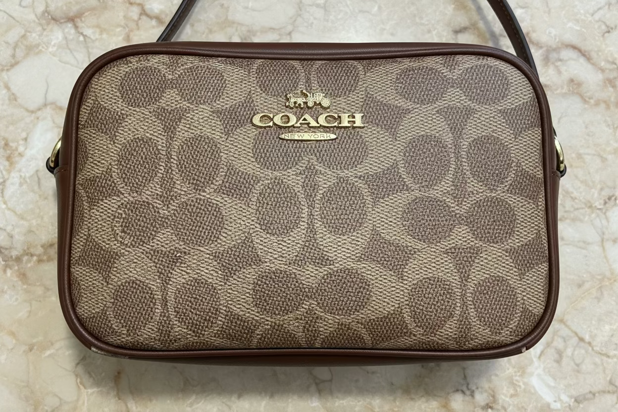 COACH MINI JAMIE - SALE‼️ WITH A TINY PEEL OFF IN FRONT - CAMERA BAG/CROSSBODY