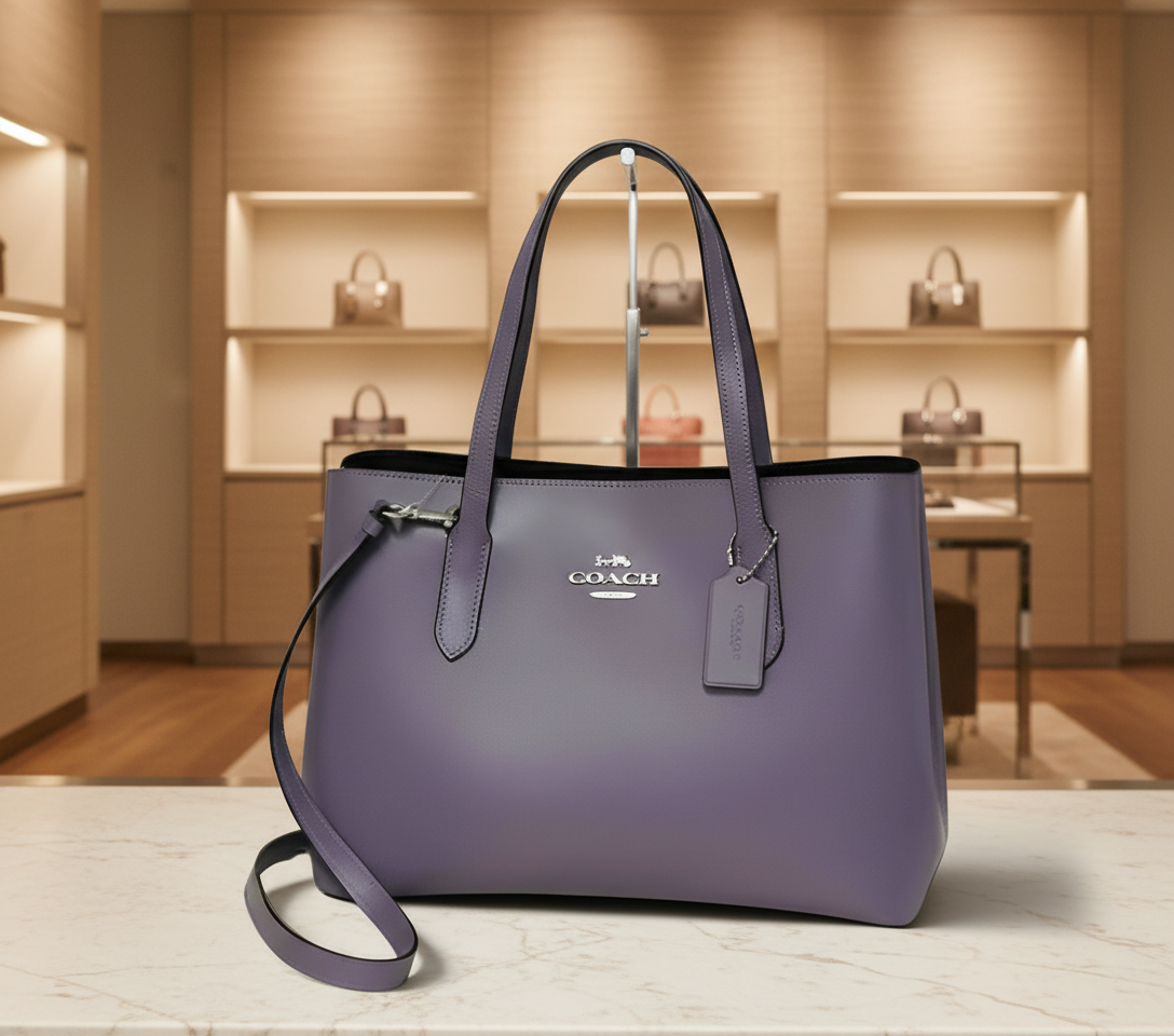 COACH AVENUE CARRYALL - DUSTY/LAVENDER COLOR