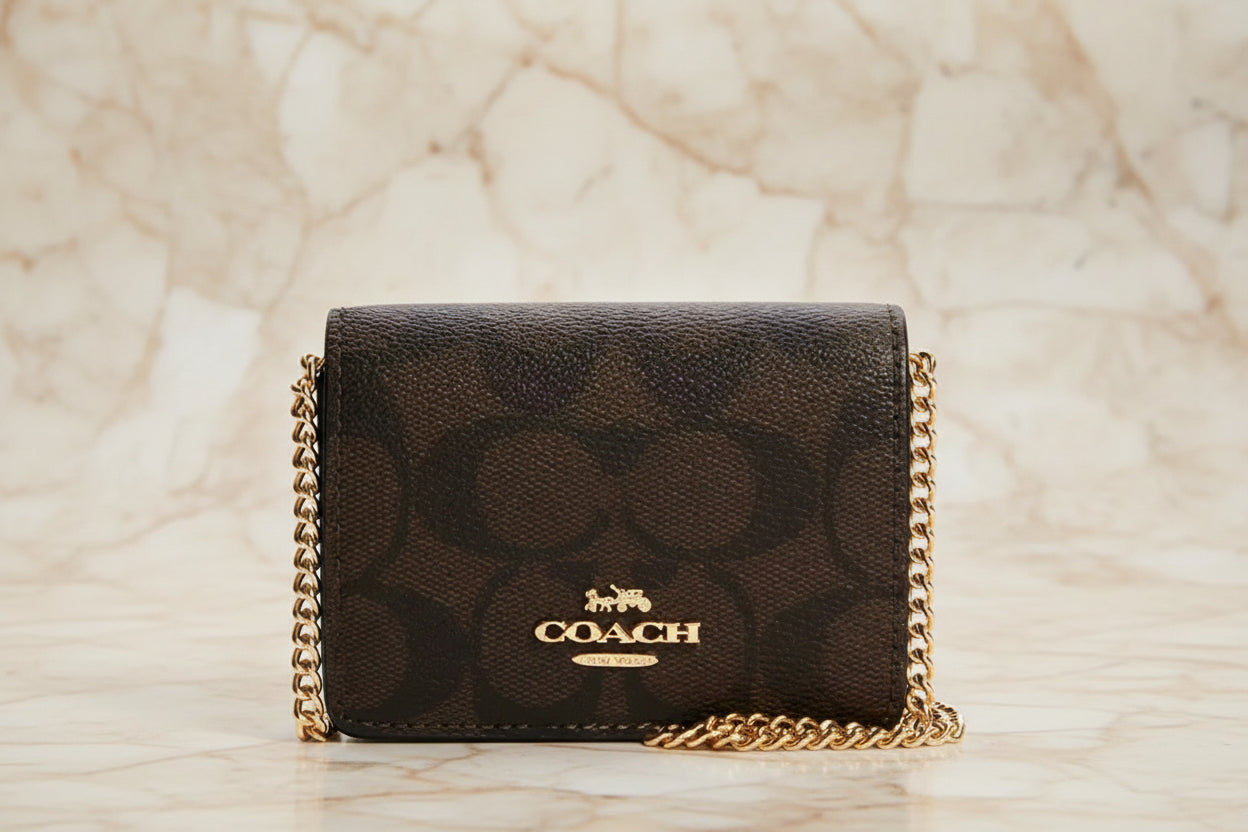 COACH MICRO SLING WALLET
