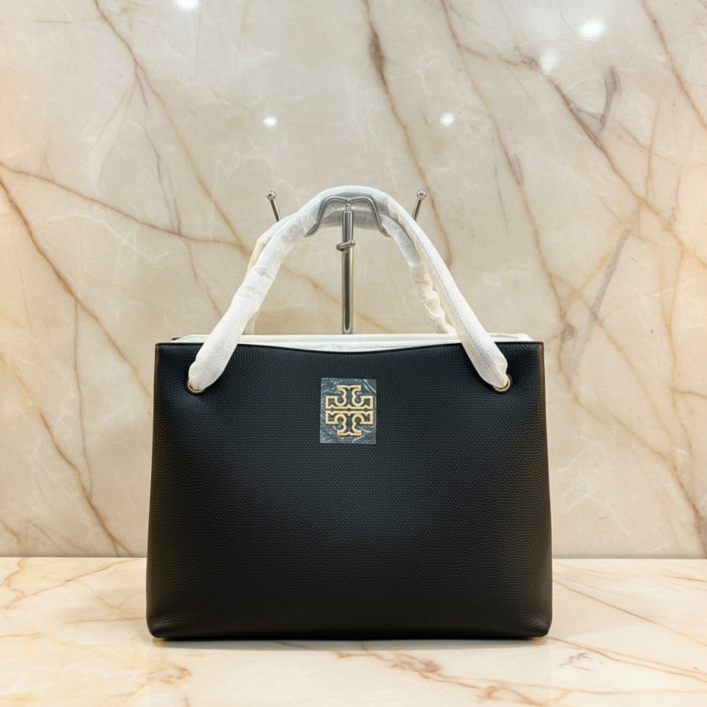 TORY BURCH BRITTEN TRIPLE COMPARTMENT TOTE