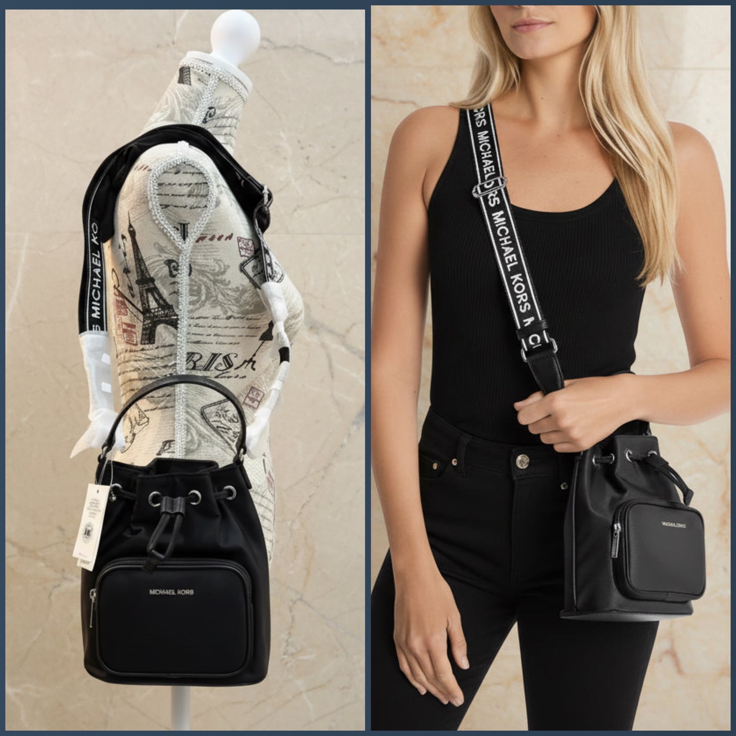 MICHAEL KORS KHAI BUCKET - SMALL