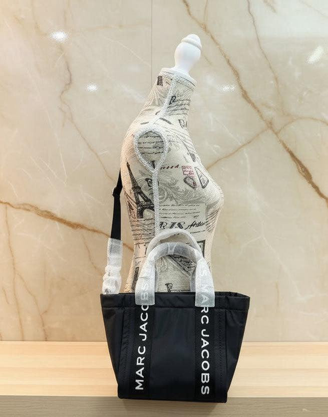 MARC JACOBS SMALL NYLON ZIP TOTE