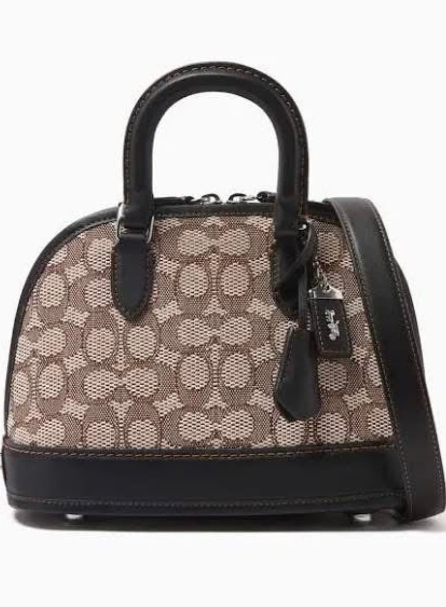 COACH REVEL BAG 24 IN SIGNATURE TEXTILE JACQUARD