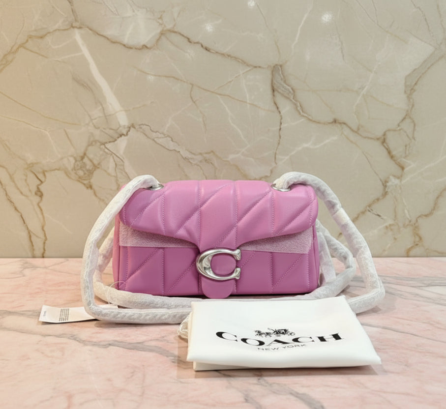 Coach Tabby 20 With Pillow Quilting Shoulder Bag/Crossbody
