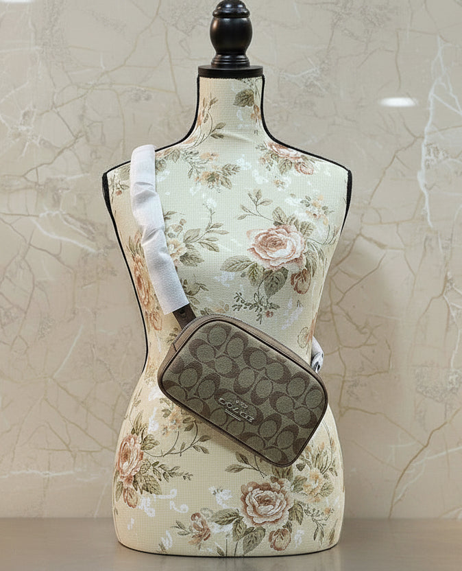 COACH PACE BODY BAG / BELTBAG - SIGNATURE BROWN
