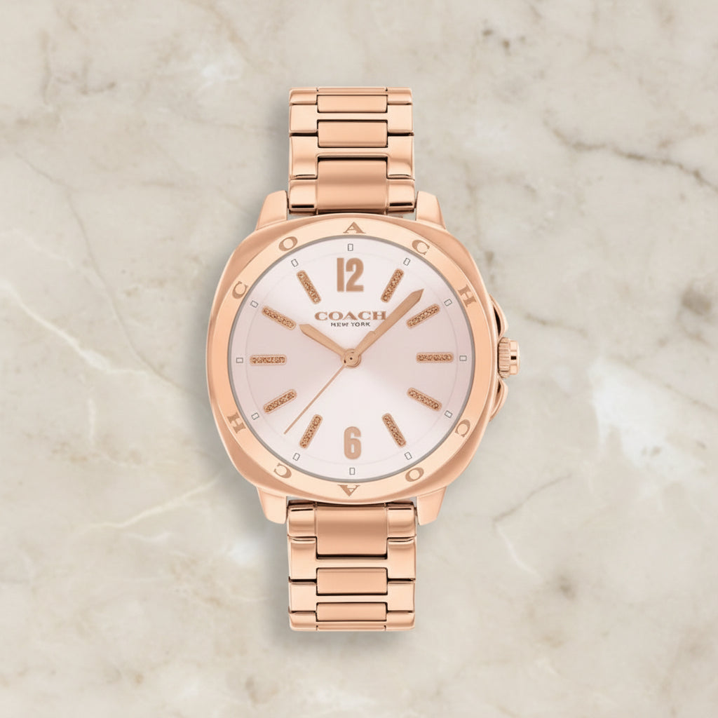 COACH KITT WATCH FOR WOMEN - ROSEGOLD