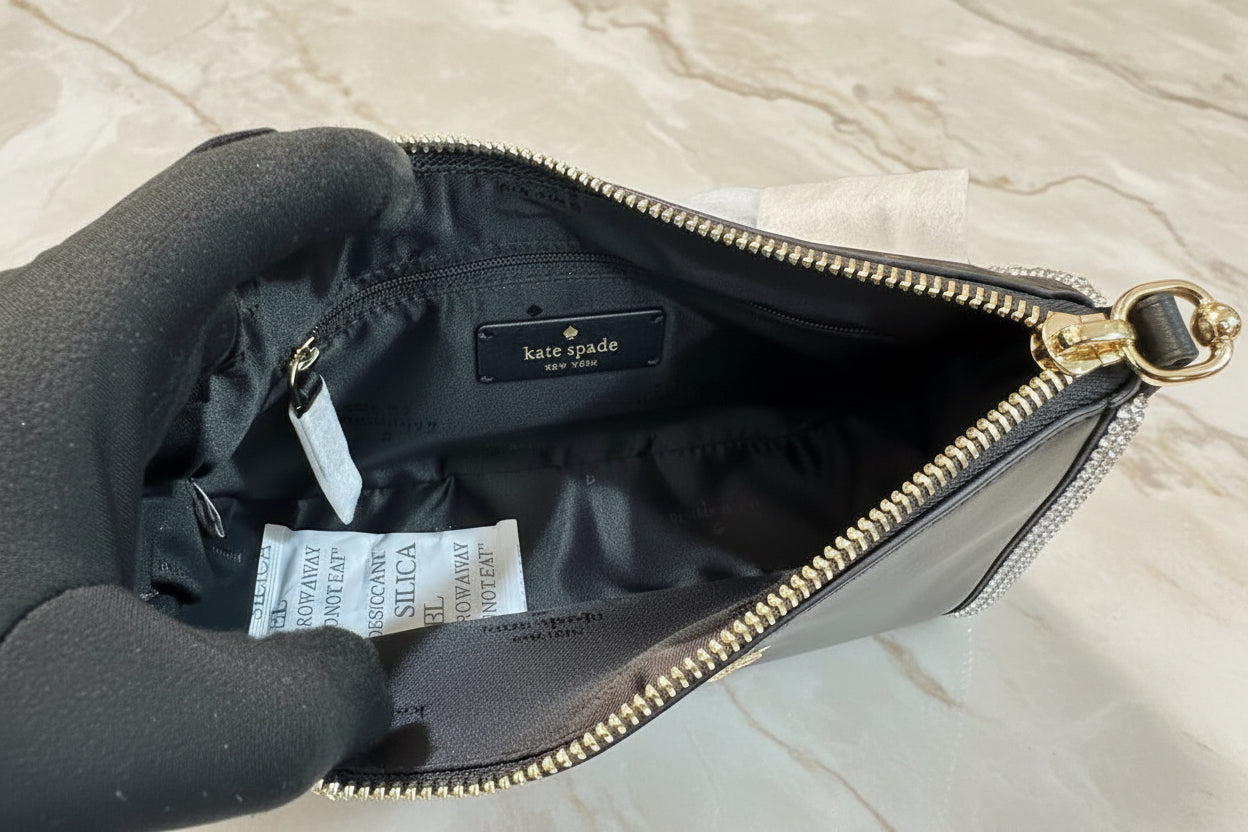 KATE SPADE SHOULDER BAG ONLY - NYLON - CHAIN ADD ONS ONLY ( CHAIN FROM COACH )