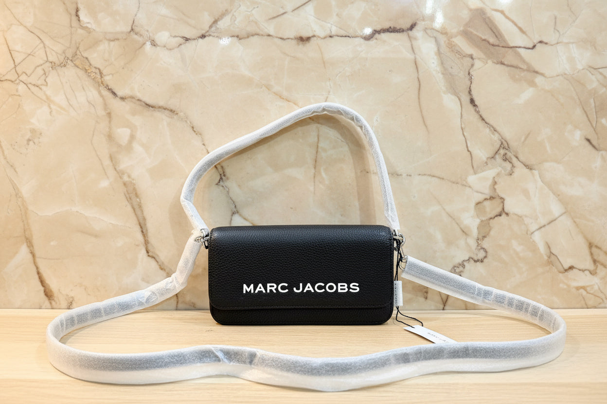MARC JACOBS 3 IN 1 MINI SHOULDER BAG/CROSSBODY/CLUTCH - BLACK