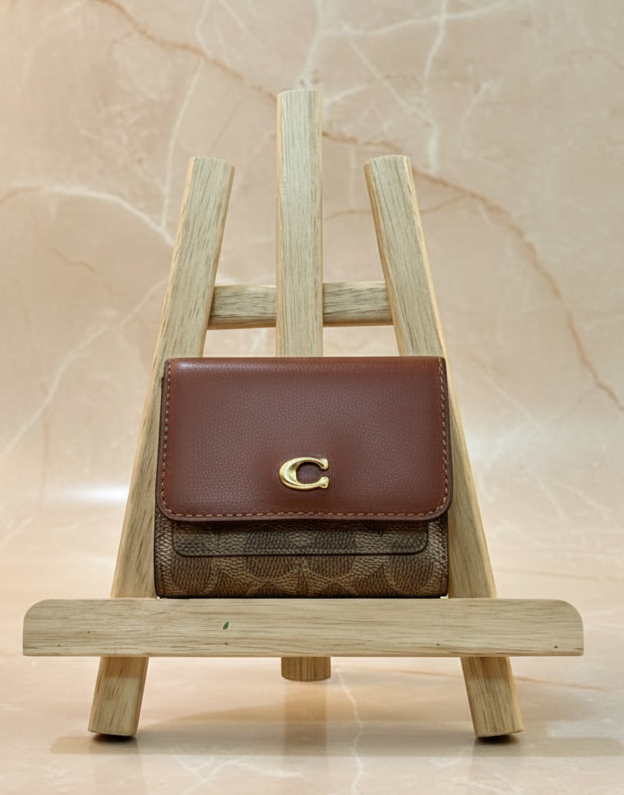 COACH MILA SMALL TRIFOLD WALLET