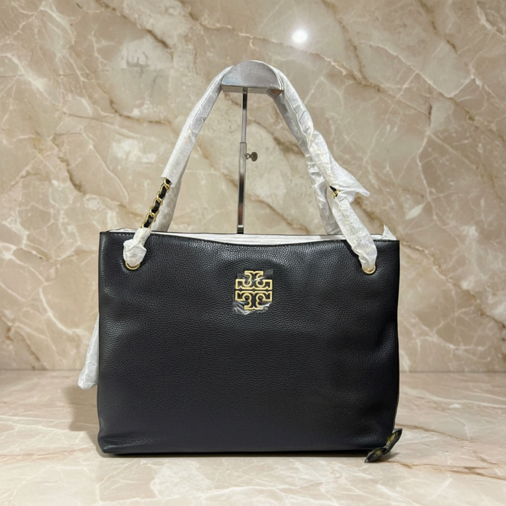 TORY BURCH BRITTEN TRIPLE COMPARTMENT TOTE