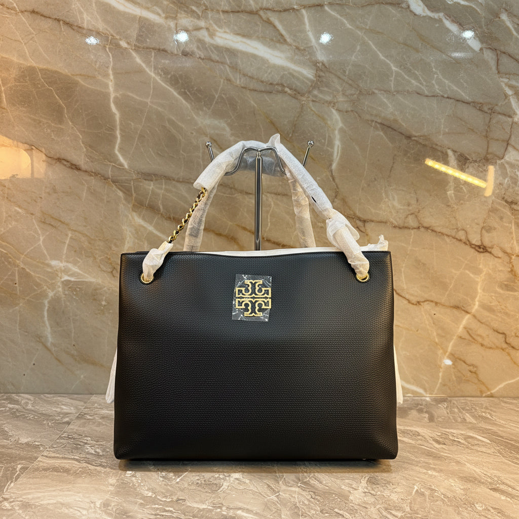 TORY BURCH BRITTEN TRIPLE COMPARTMENT TOTE