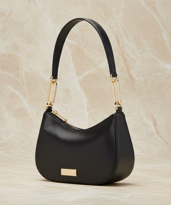 KATE SPADE SHOULDER BAG ONLY - NYLON - CHAIN ADD ONS ONLY ( CHAIN FROM COACH )
