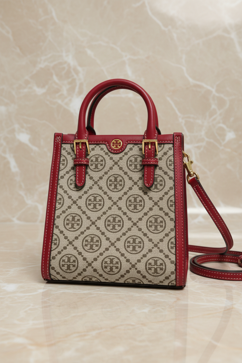 SALE‼️‼️TORY BURCH MINI JACQUARD T MONOGRAM TOTE -