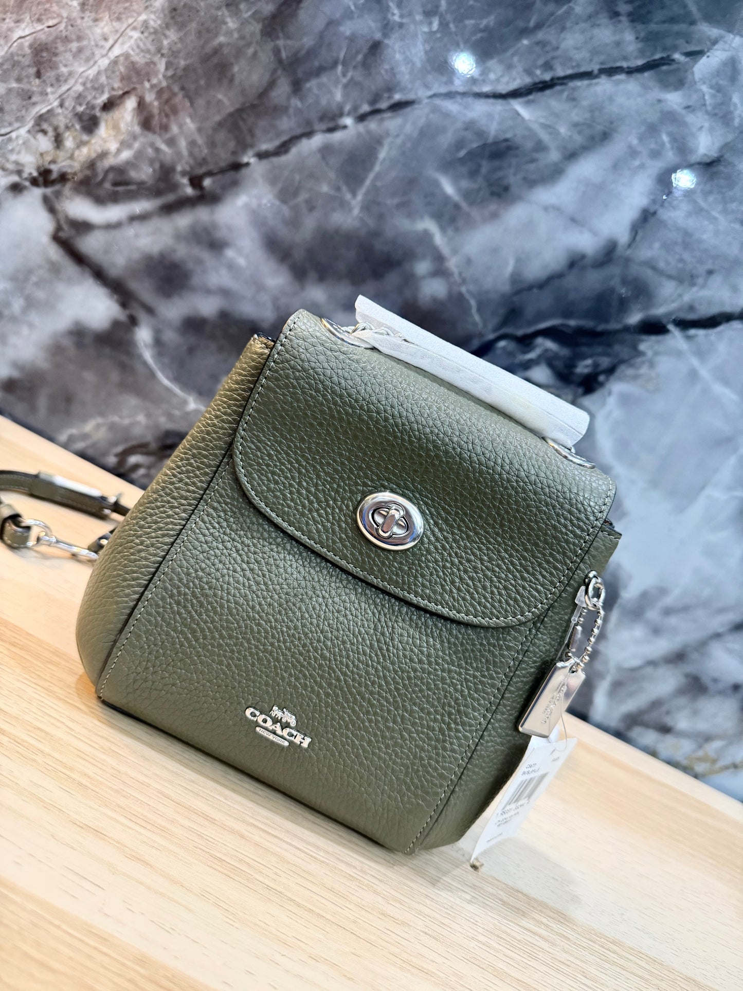 COACH CONVERTIBLE MINI BACKPACK