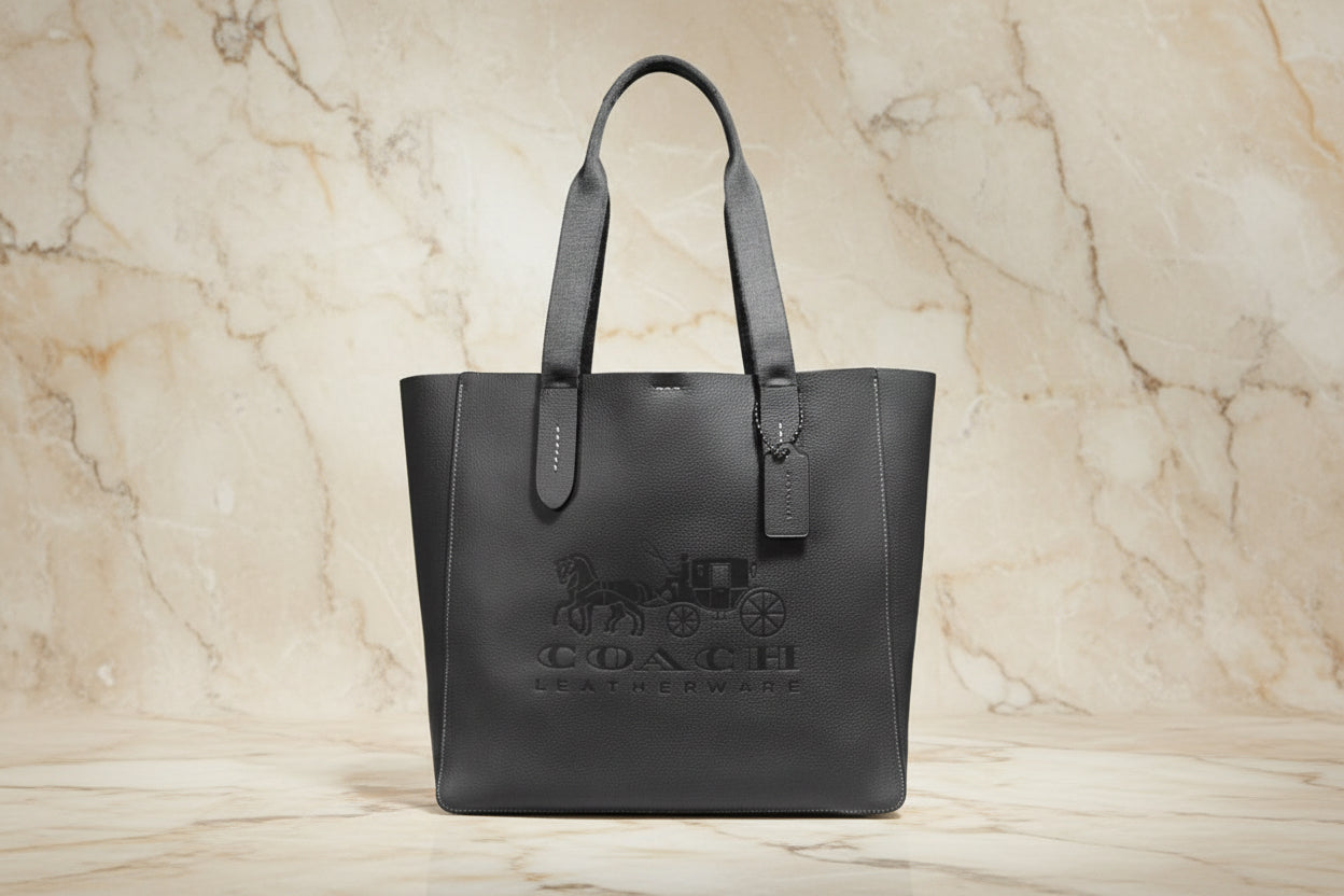 حقيبة كوتش غروف كبيرة - جلد