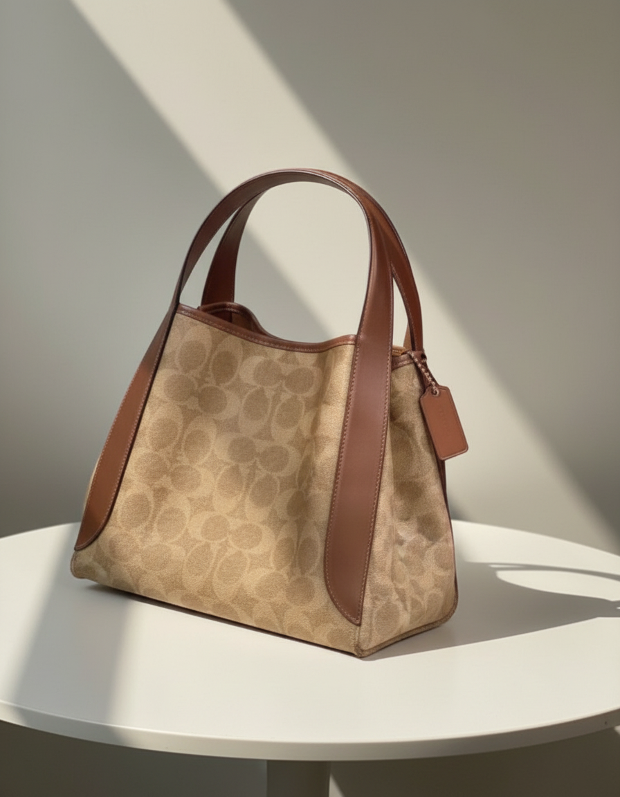 حذاء كوتش هادلي هوبو 21 - قماش مميز بلون بني صدئ