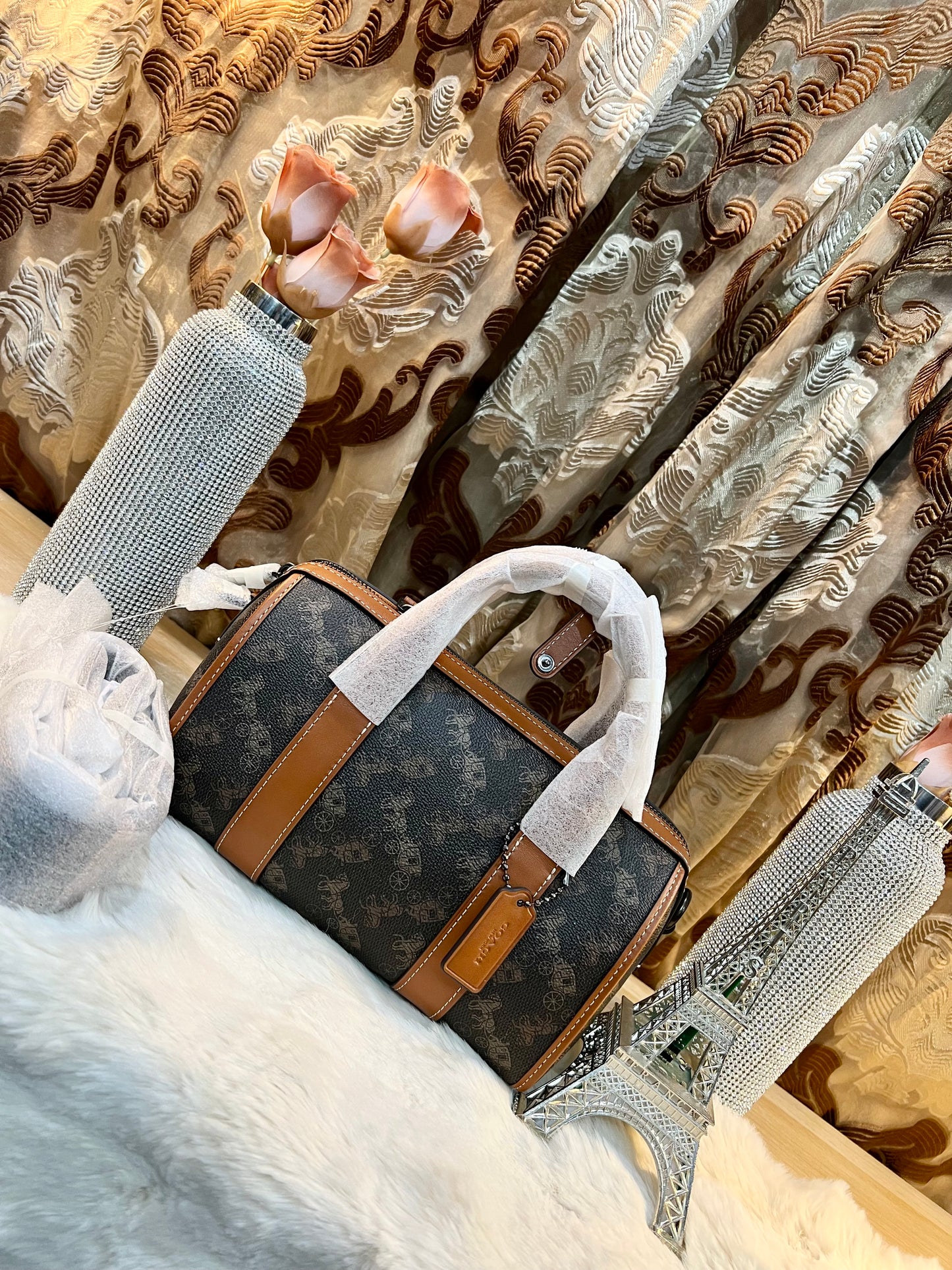 COACH GOTHAM DUFFLE 24 IN SIGNATURE LEATHER