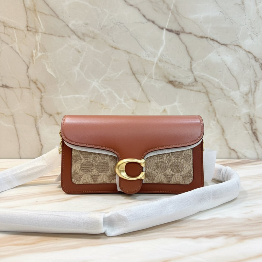 Coach Tabby Chain Clutch In Signature Canvas 21