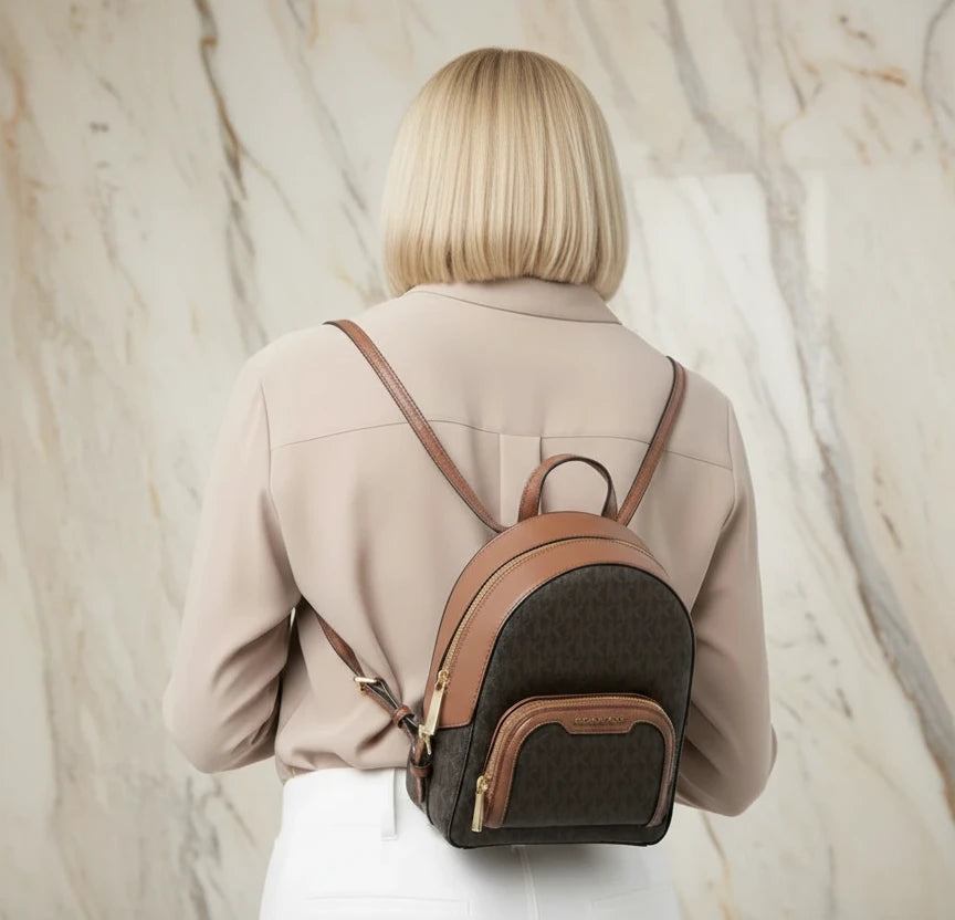 MICHAEL KORS JAYCEE XS BACKPACK SIG BROWN