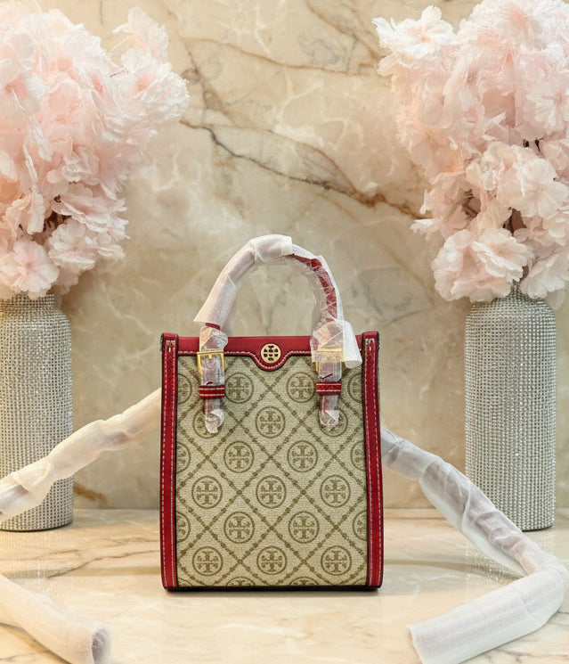 SALE‼️‼️TORY BURCH MINI JACQUARD T MONOGRAM TOTE -