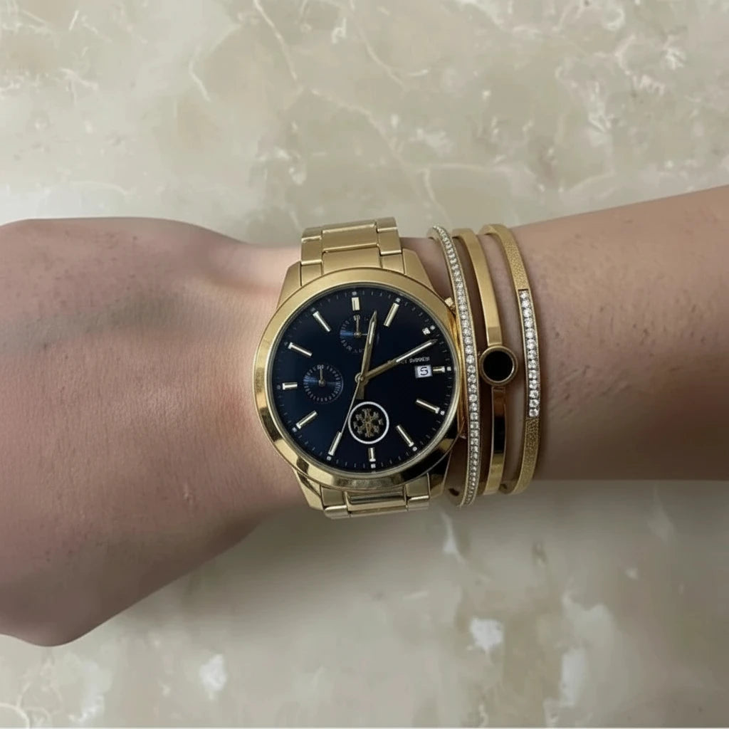 ساعة توري بورش متوسطة الحجم من طراز كولينز كرونوغراف