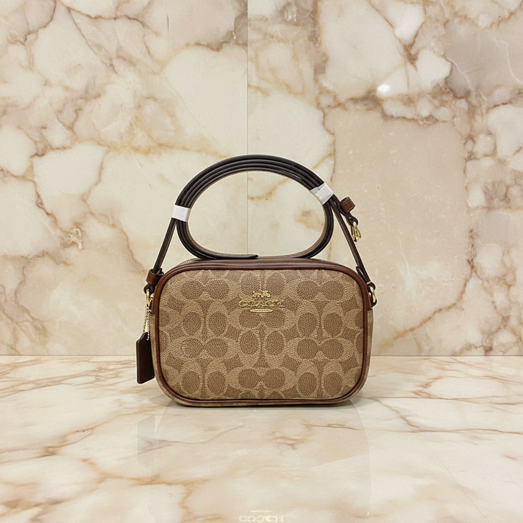 COACH MINI JAMIE - SALE‼️ WITH A TINY PEEL OFF IN FRONT - CAMERA BAG/CROSSBODY
