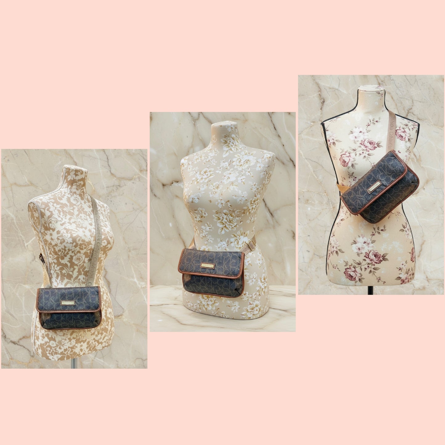 CALVIN KLEIN 3 IN 1 CROSSBODY BAG/CHEST BAG/BELTBAG